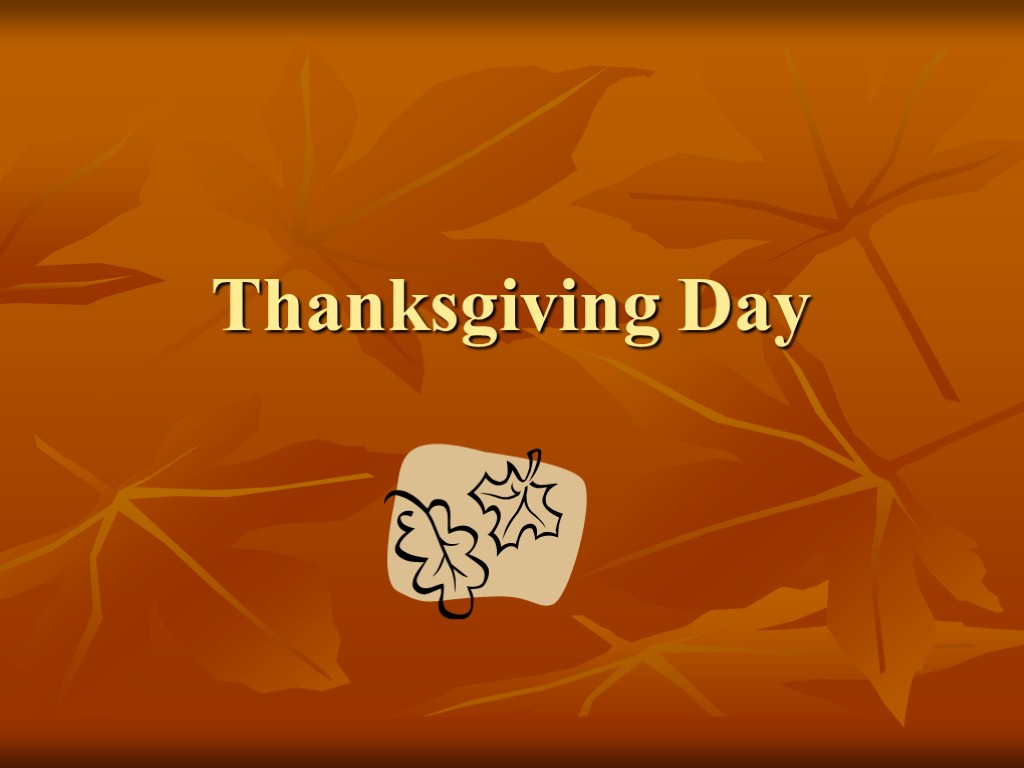 Thanksgiving Day